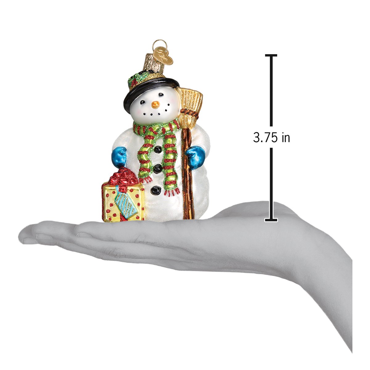 Gleeful Snowman Ornament