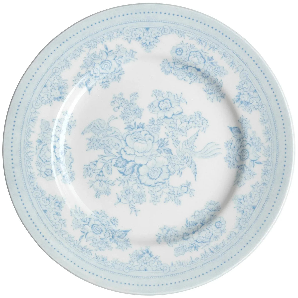 Burleigh Blue Asiatic Pheasants Plate 17.5cm/7"