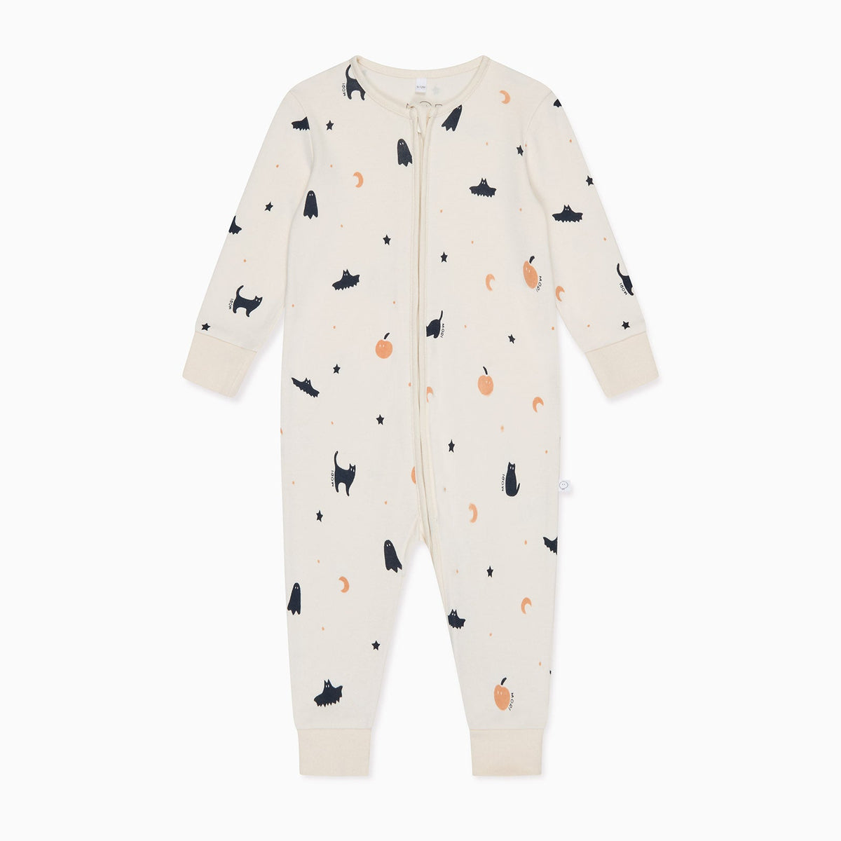 Halloween Print Clever Zip Sleepsuit