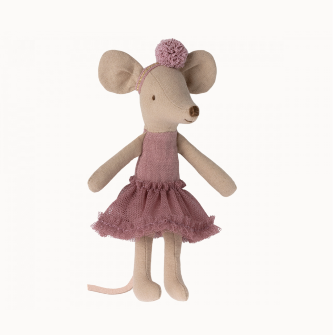 Ballerina Mouse Big Sister - heather