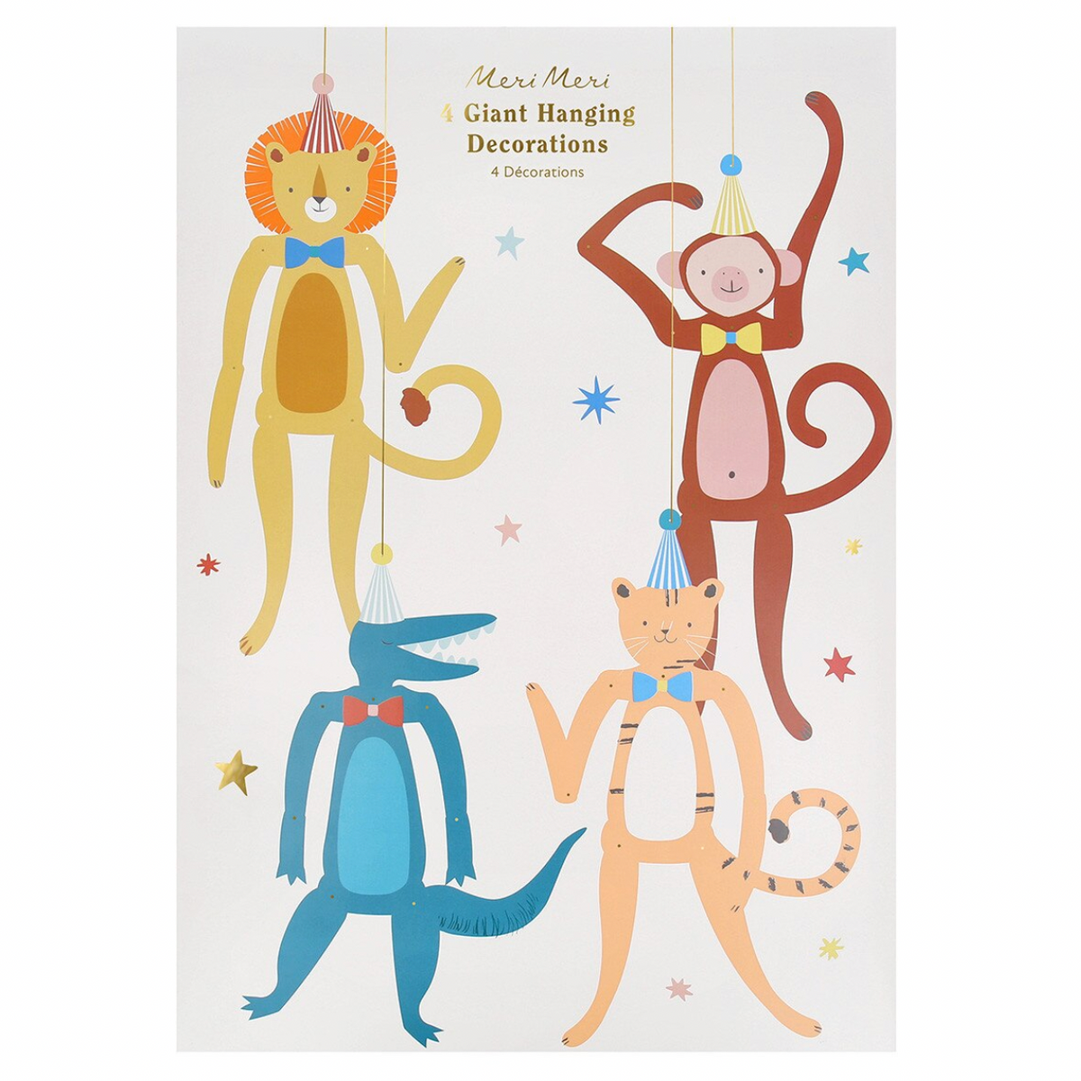 Animal Parade Decorations (x4)