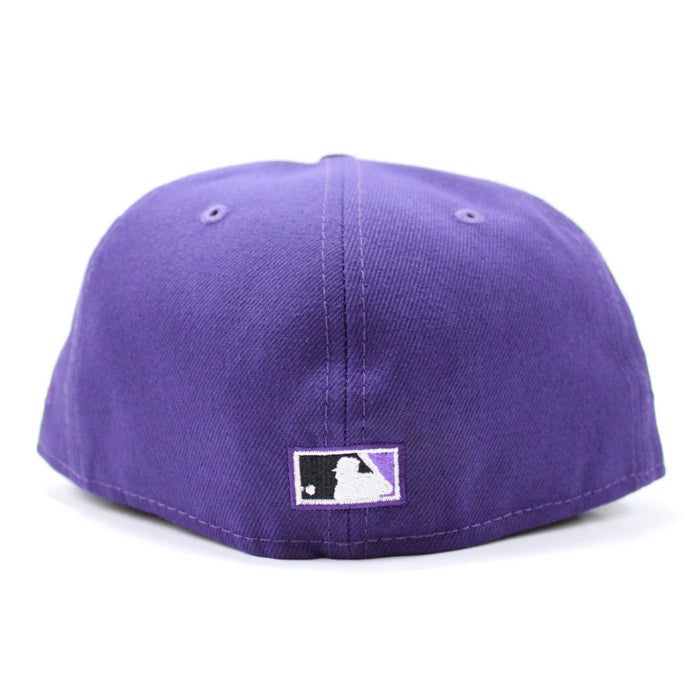 Arizona Diamondbacks 2001 World Series New Era 59Fifty Fitted Hat (Purple Pink Under Brim)