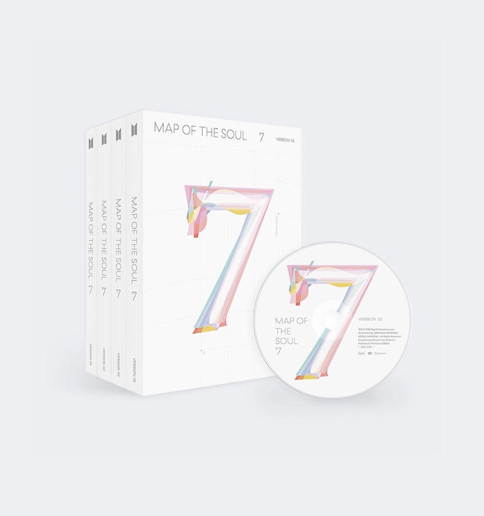 BTS - MAP OF THE SOUL: 7 (You Can Choose Ver + Poster + Free Shipping)