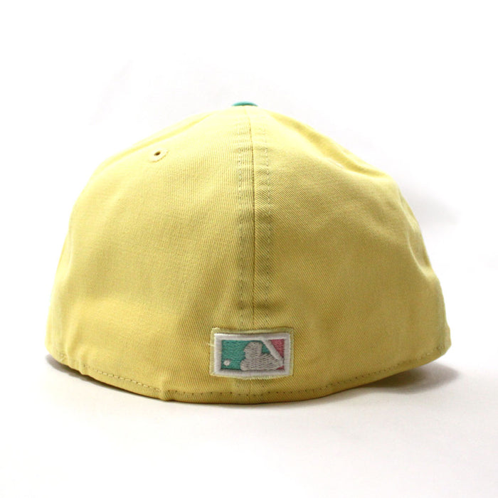 Colorado Rockies 25TH Anniversary New Era 59Fifty Fitted Hat (GITD Soft Yellow Mint Teal Under Brim)