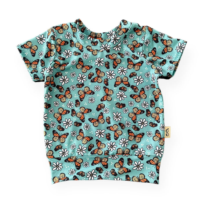 Daisy Butterflies Summer Lounge Top