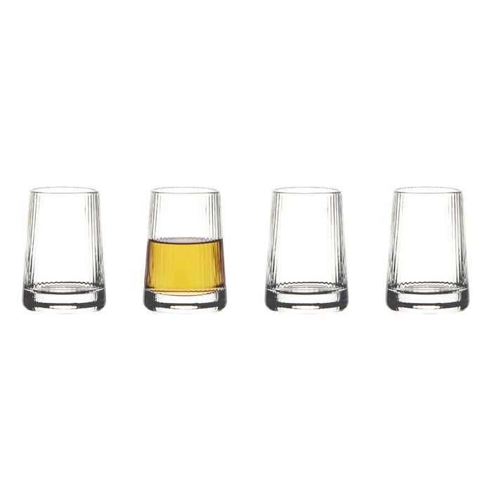 Empire Clear Shot Glasses Set/4