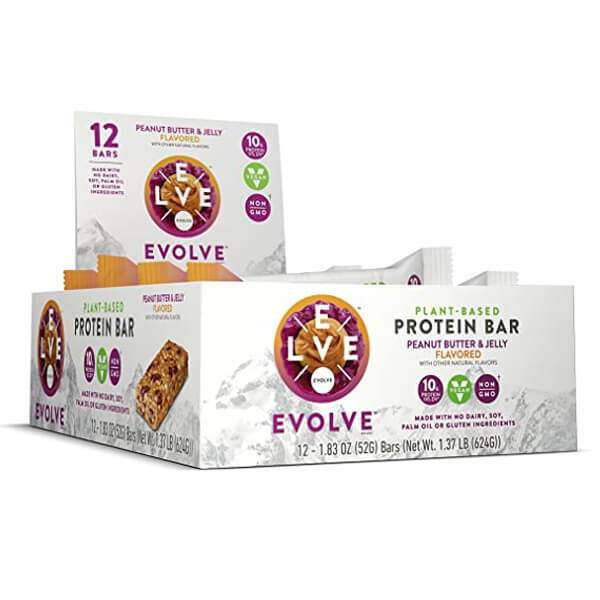 Evolve Plant-Based Protein Bars 12pk