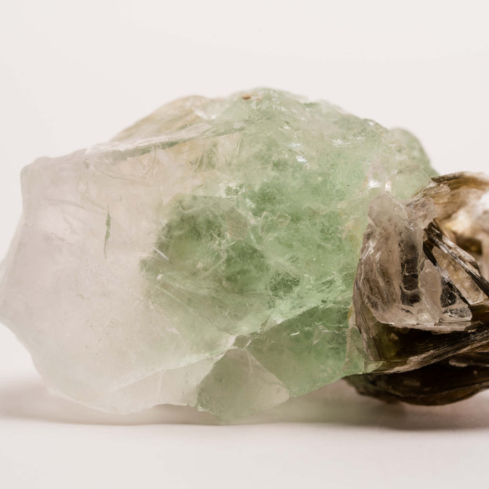 Fluorite, Green w/ Mica