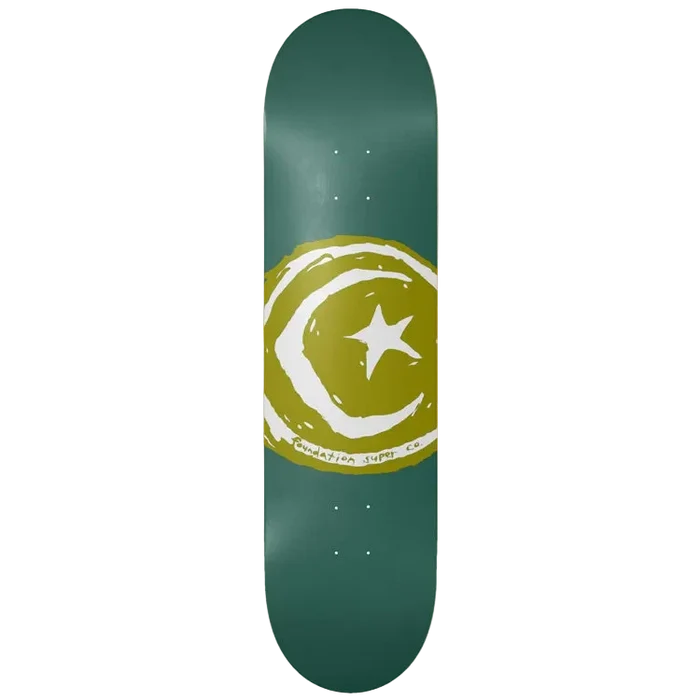 Foundation - Star and Moon Green Deck (8.25")