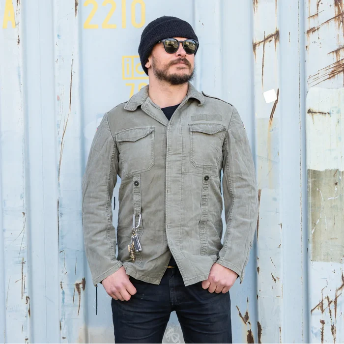 German Moleskin Field Jacket - German Army Surplus - Field Jackets