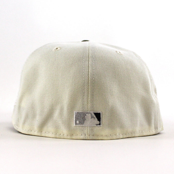 Houston Astros 35 Great Years New Era 59Fifty Fitted Hat (Chrome White Black Gray Under Brim)