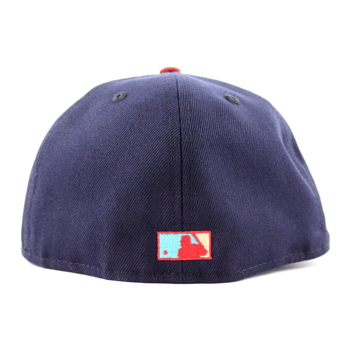 New York Mets 2013 All Star Game 59Fifty New Era Fitted Hat (Navy Cardinal Khaki Under Brim)