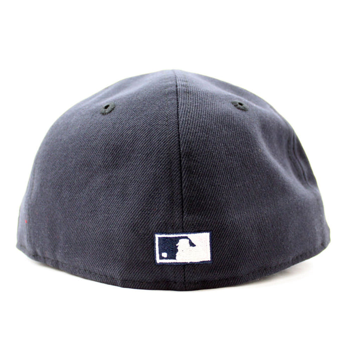 New York Yankees 1998 World Series New Era 59Fifty Fitted Hat (Navy Pink Under Brim)