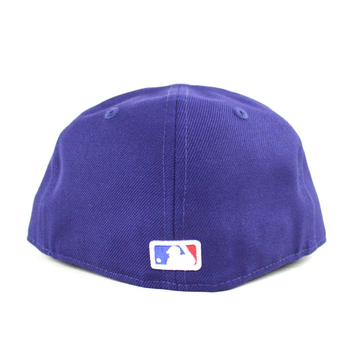 Palm Tree Los Angeles Dodgers New Era 59Fifty Fitted Hat (Blue Pink Under Brim)
