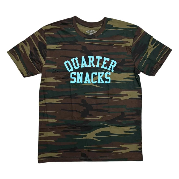 Quarter Snacks - Camo Arch Shirt (Woodland) *SALE