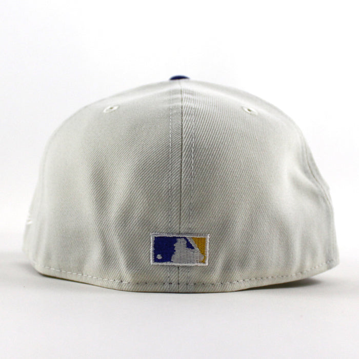 Seattle Mariners 2001 All Star Game New Era 59Fifty Fitted Hat (Chrome White Royal Blue Green Under Brim)