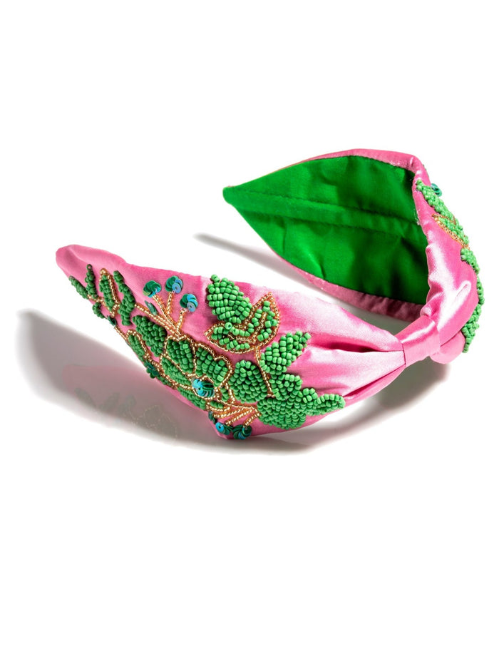 Shiraleah Embellished Wide Headband PINK