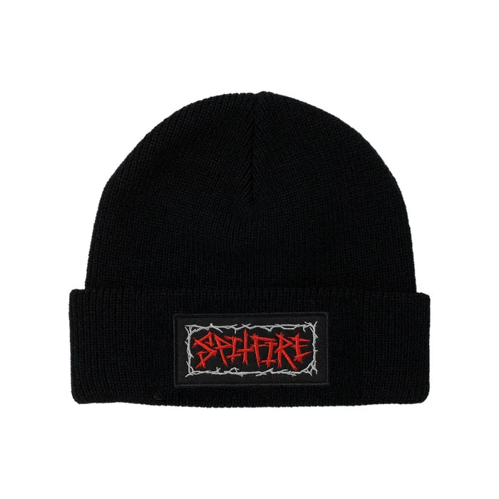 Spitfire - Gasmask Script Beanie (Black)