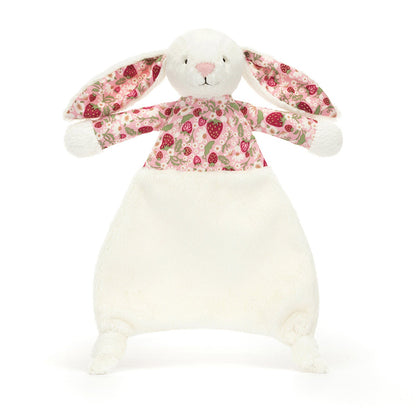 Jellycat Blossom Cream Bunny 'Berry' Comforter