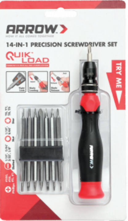 14-IN-1 Precision Screwdriver Set-Arrow-Atlas Preservation