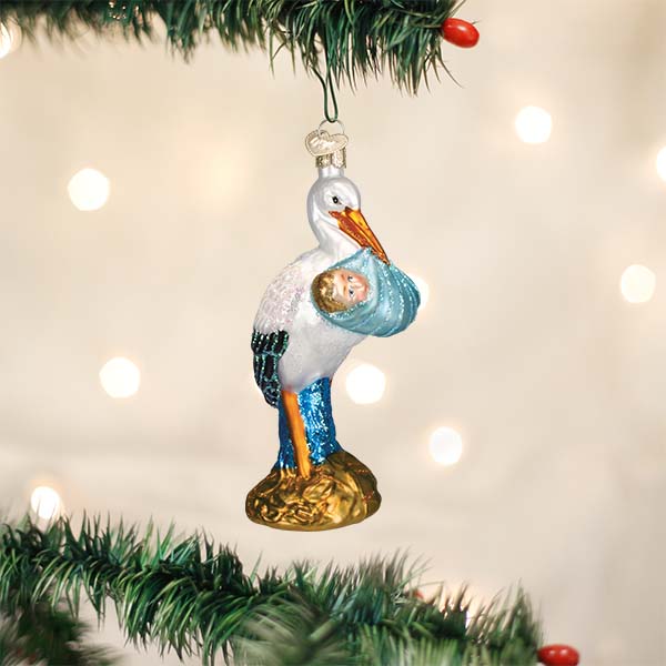 Boy Bundle Of Joy Ornament