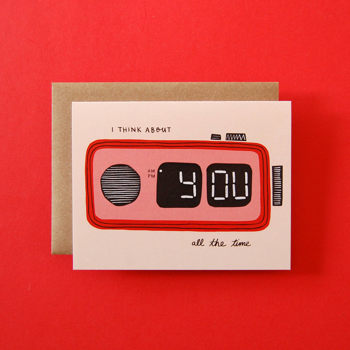 All the Time - Love & Friendship Greeting Card