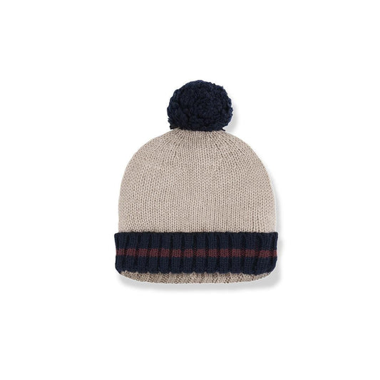 1+ In The Family Brian College Beanie - Tortora