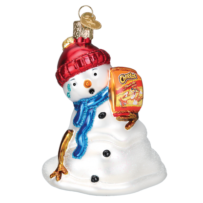 Flamin' Hot Cheetos Snowman Ornament