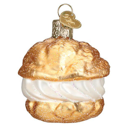 Cream Puff Ornament