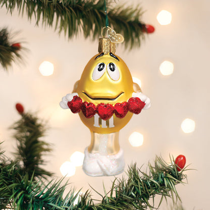 M&M'S Yellow Love You Ornament