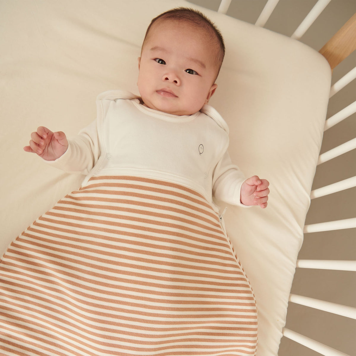 Caramel Stripe Bedtime Set