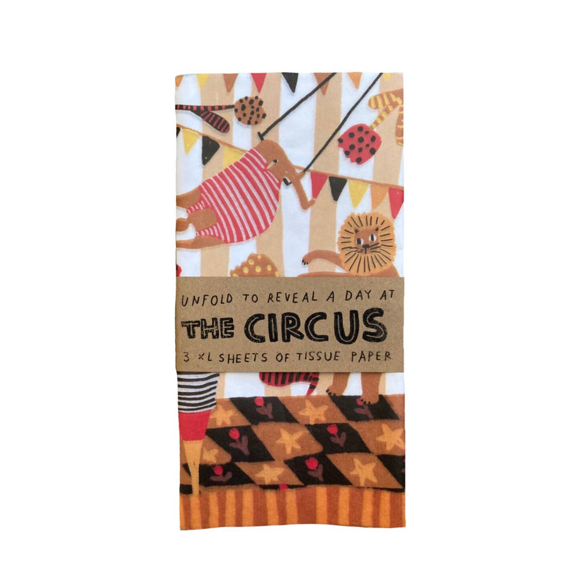A DAY AT THE CIRCUS Tissue Paper (3pk)