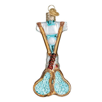 Lacrosse Set Ornament