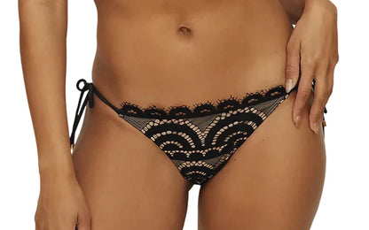 Lace Tri-Lace Tie Bikini