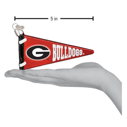 Georgia Pennant Ornament