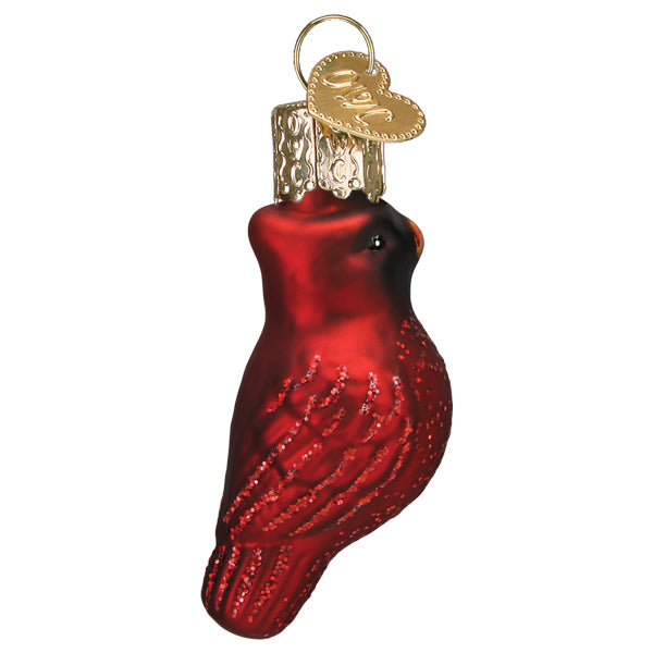 Mini Red Cardinal Ornament