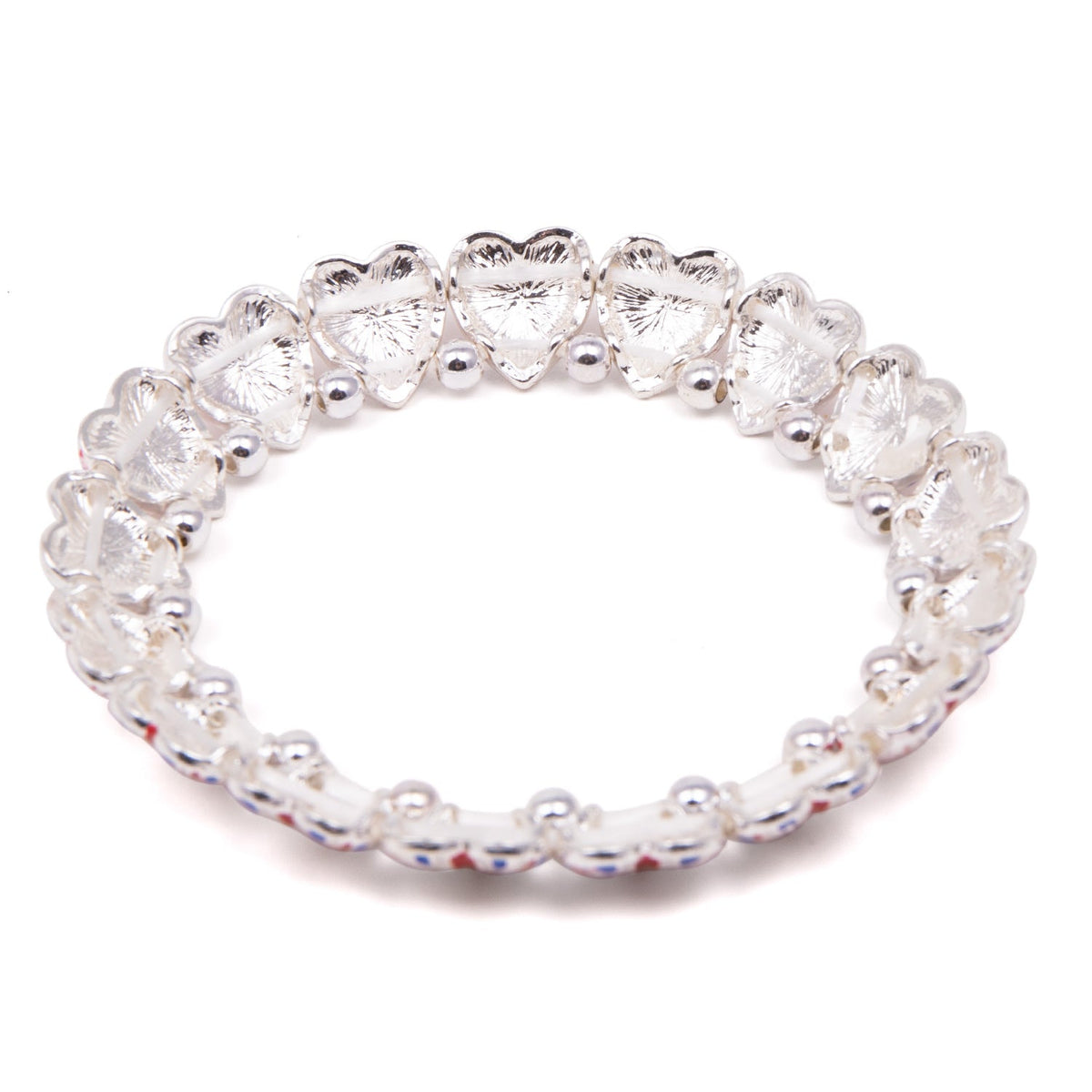 Alexander Thurlow Union Jack Heart Bracelet