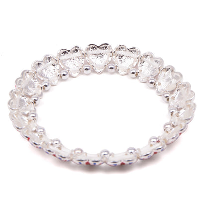 Alexander Thurlow Union Jack Heart Bracelet
