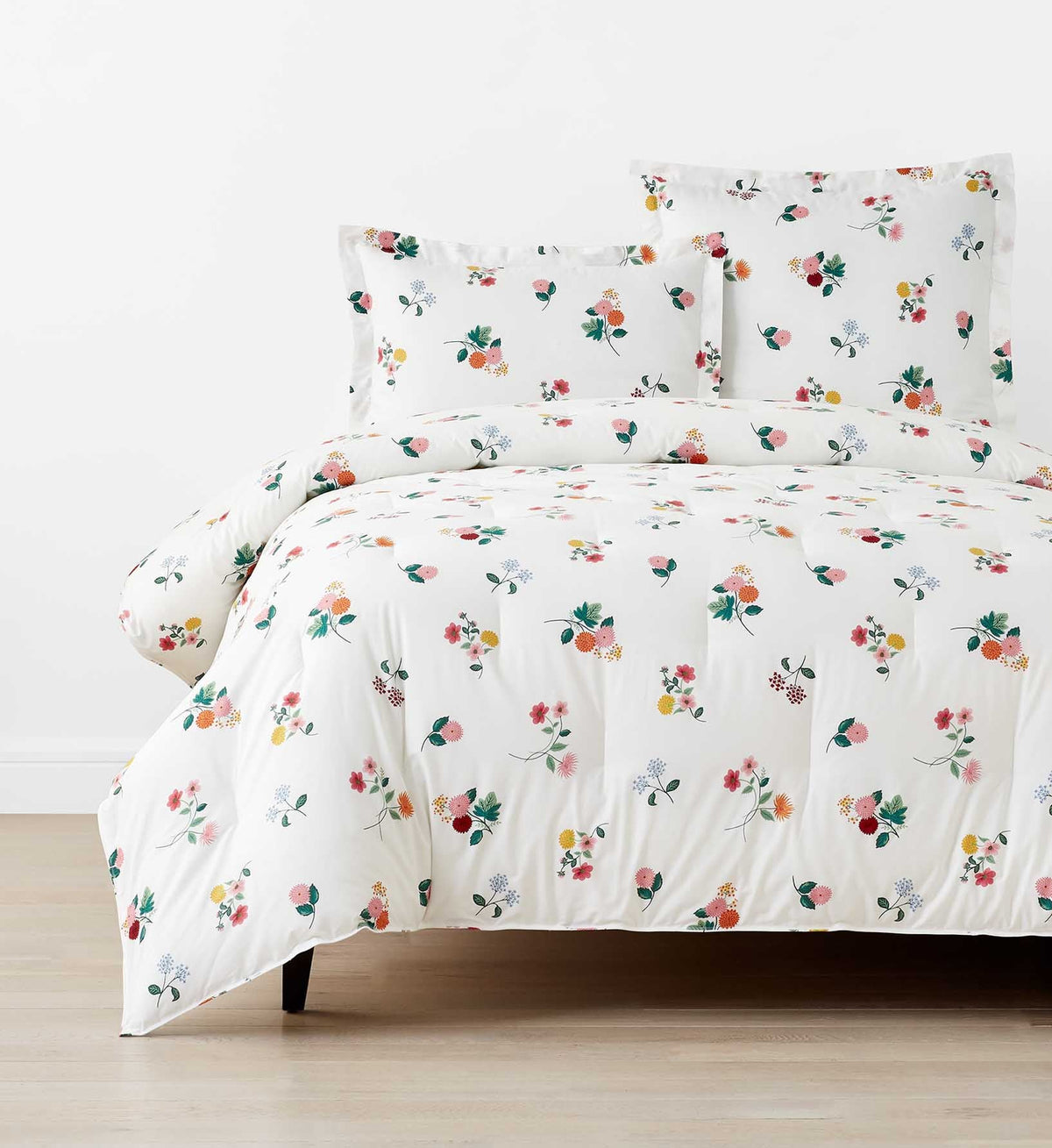 Percale Comforter - Ditsy Dahlia