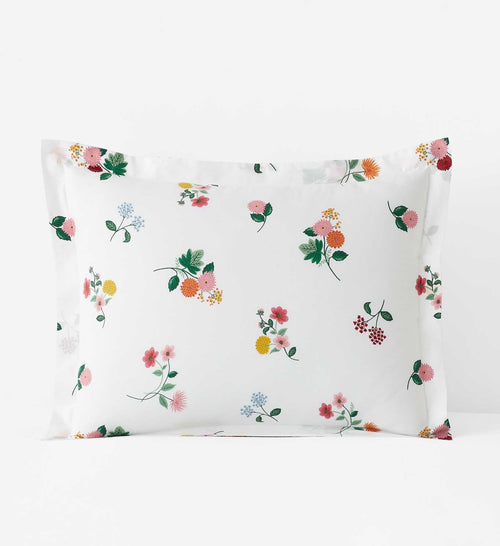 Percale Sham - Ditsy Dahlia