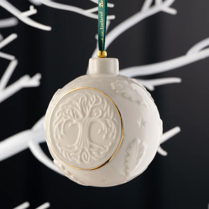 Belleek Classic Tree of Life Bauble