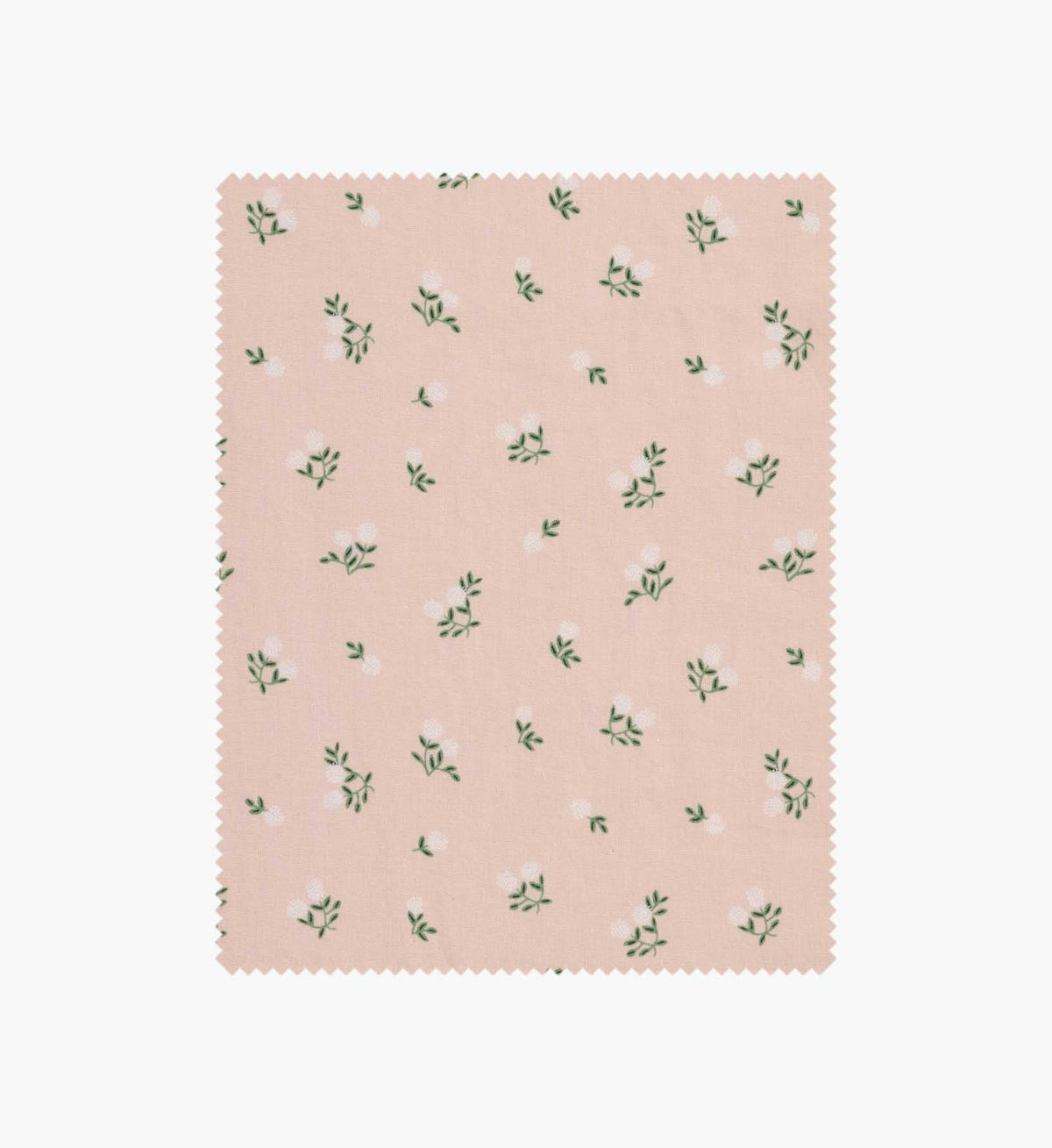 Ditsy Hydrangea Cotton Fabric - Pink