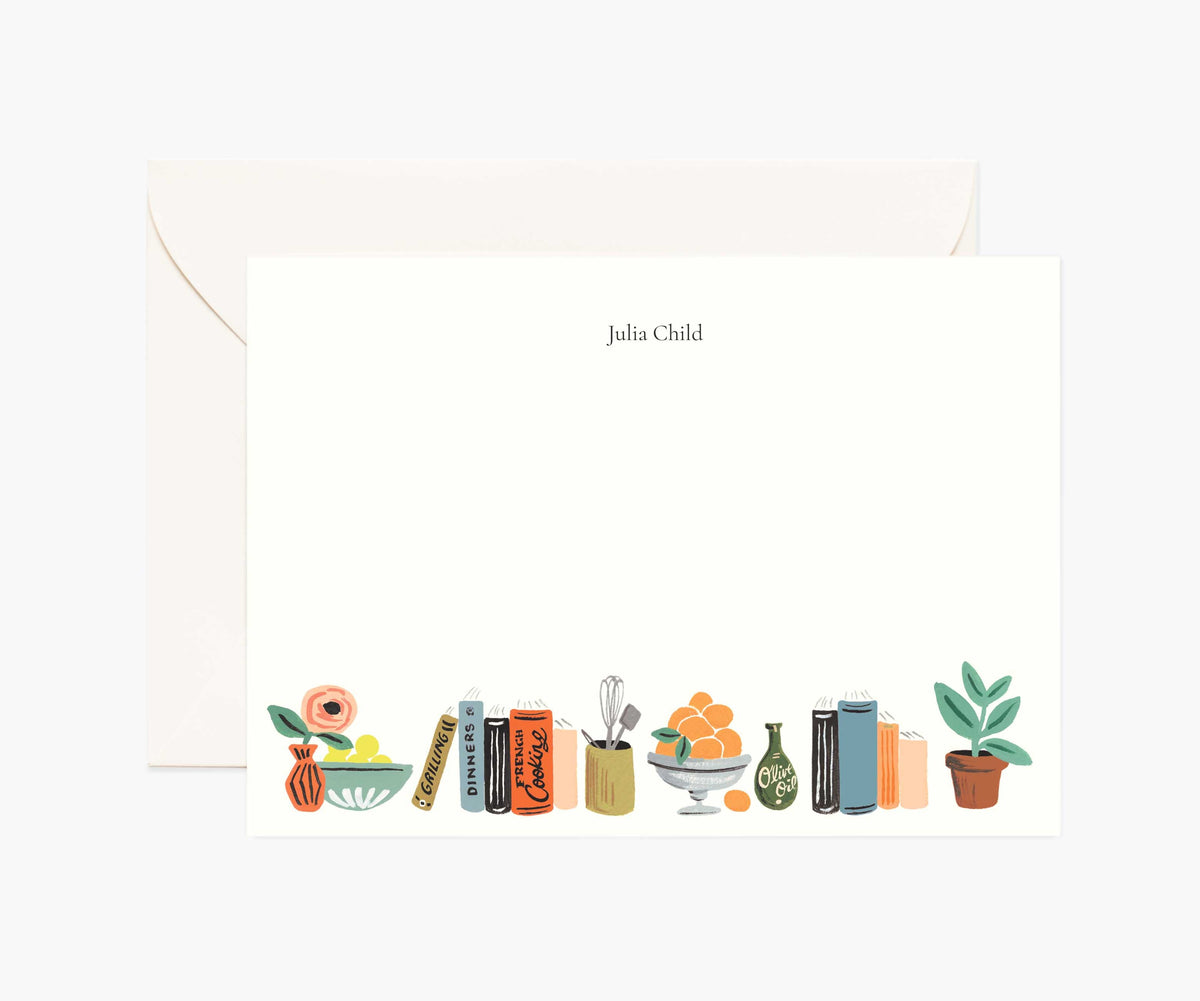 Everyday Personalized Stationery  - Kitchen Shelf