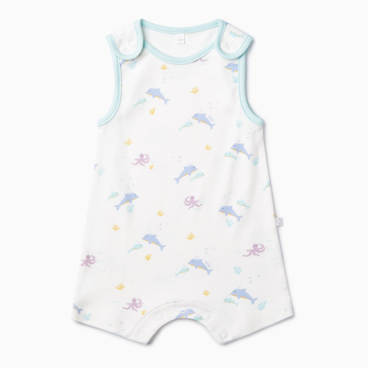 Dolphin Beach Romper & Sun Hat