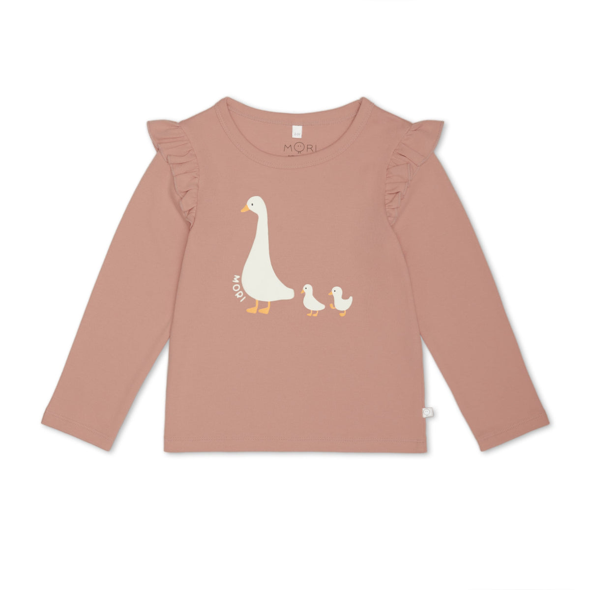 Duck Frilled Long Sleeve Top
