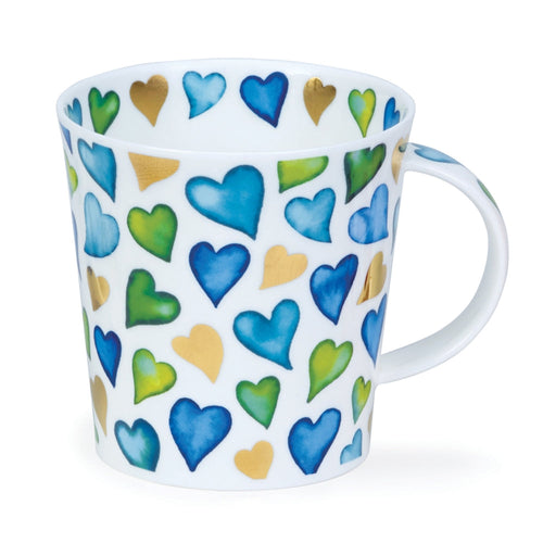 Dunoon Cairngorm Lovehearts Blue