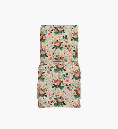 Frances Slipcover Dining Chair - Dahlia