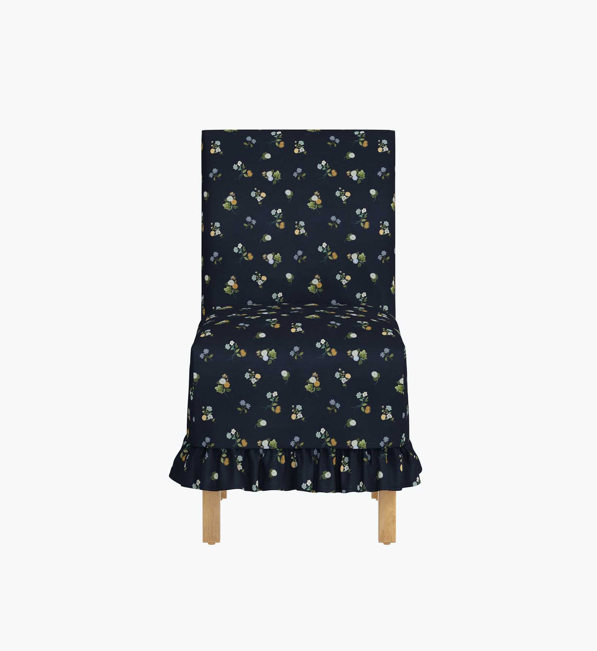 Louise Slipcover - Ditsy Dahlia Navy