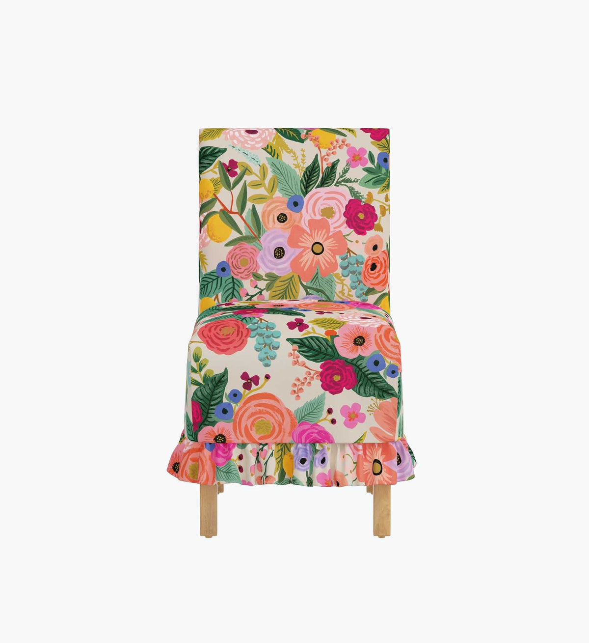 Louise Slipcover Dining Chair - Garden Party