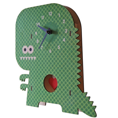 Clockzilla Pendulum Clock -wood